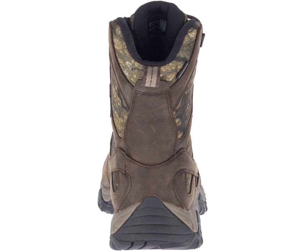 Merrell Vandrestøvler Herre - Moab Timber 8\" Waterproof Sr - Brune - YCP651908